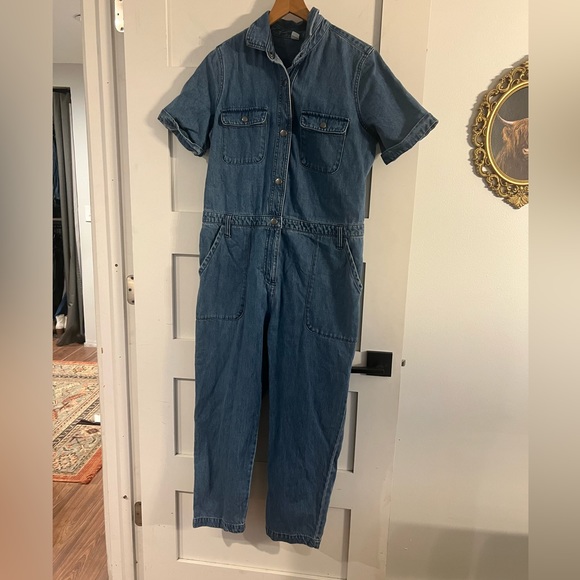 Blue Jean Jumpsuit - Picture 1 of 2